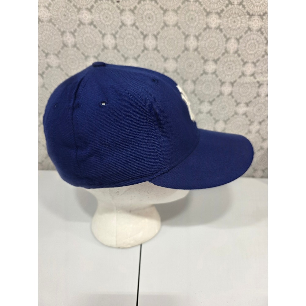 New Era New York Yankees MLB Baseball Cap Royal Blue White NY Logo Fitted READ - Picture 6 of 11